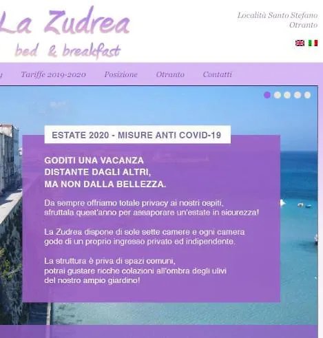 La Zudrea Bed & Breakfast Otranto