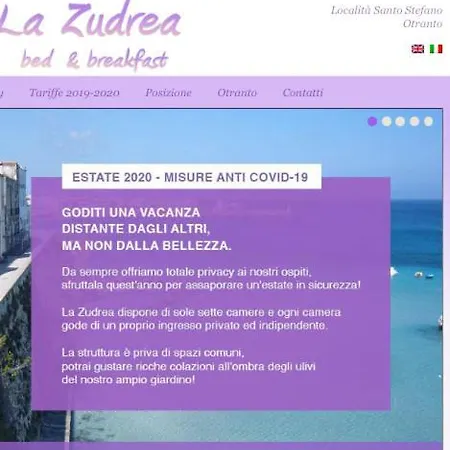 La Zudrea Alojamento de Acomodação e Pequeno-almoço Otranto